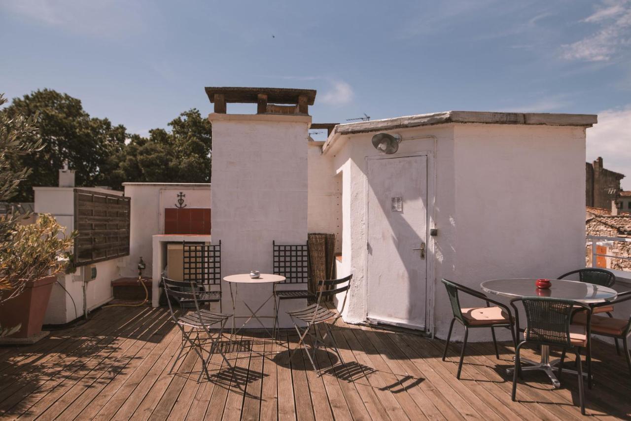 Chez Pepito & Zaza Hypercentre Rooftop Garage Nîmes Exteriér fotografie