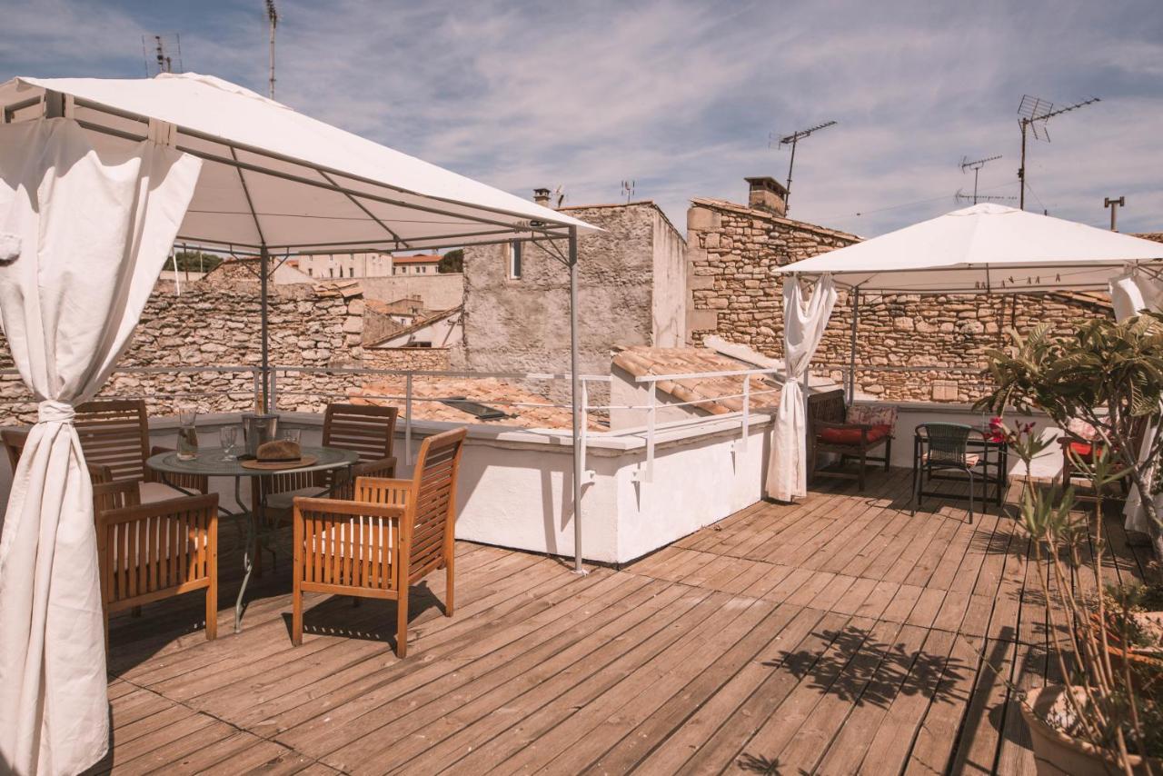 Chez Pepito & Zaza Hypercentre Rooftop Garage Nîmes Exteriér fotografie
