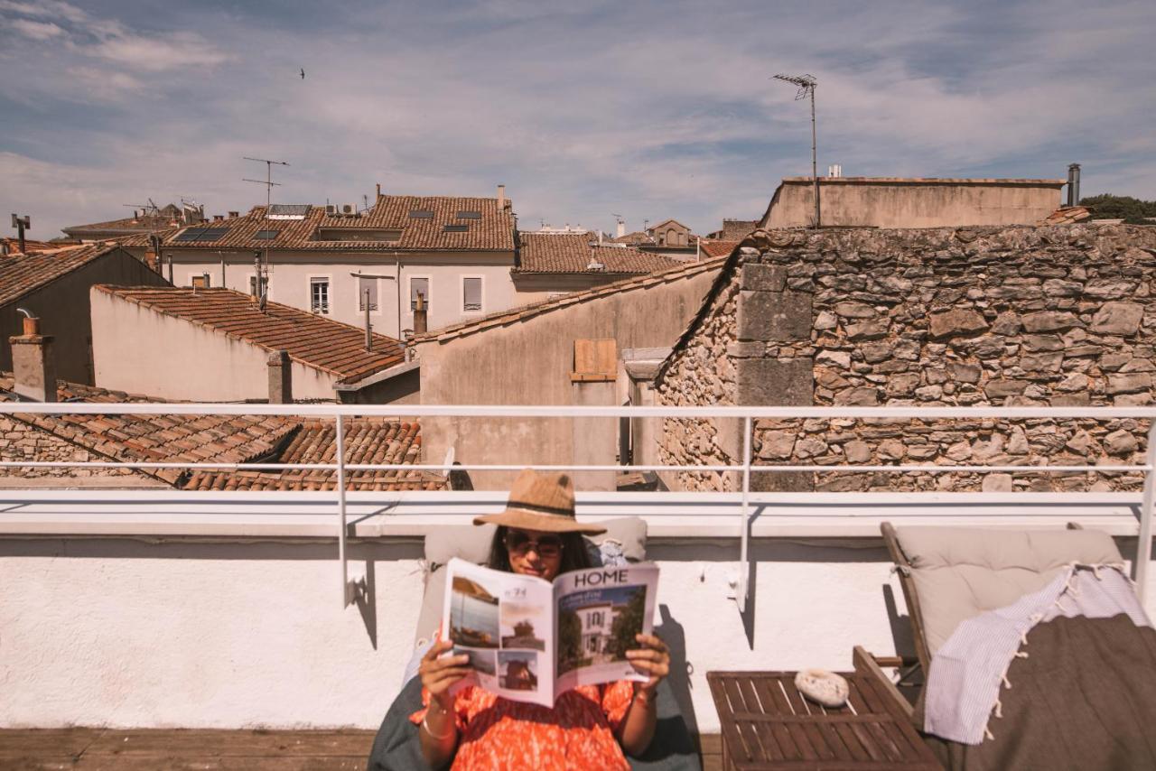 Chez Pepito & Zaza Hypercentre Rooftop Garage Nîmes Exteriér fotografie